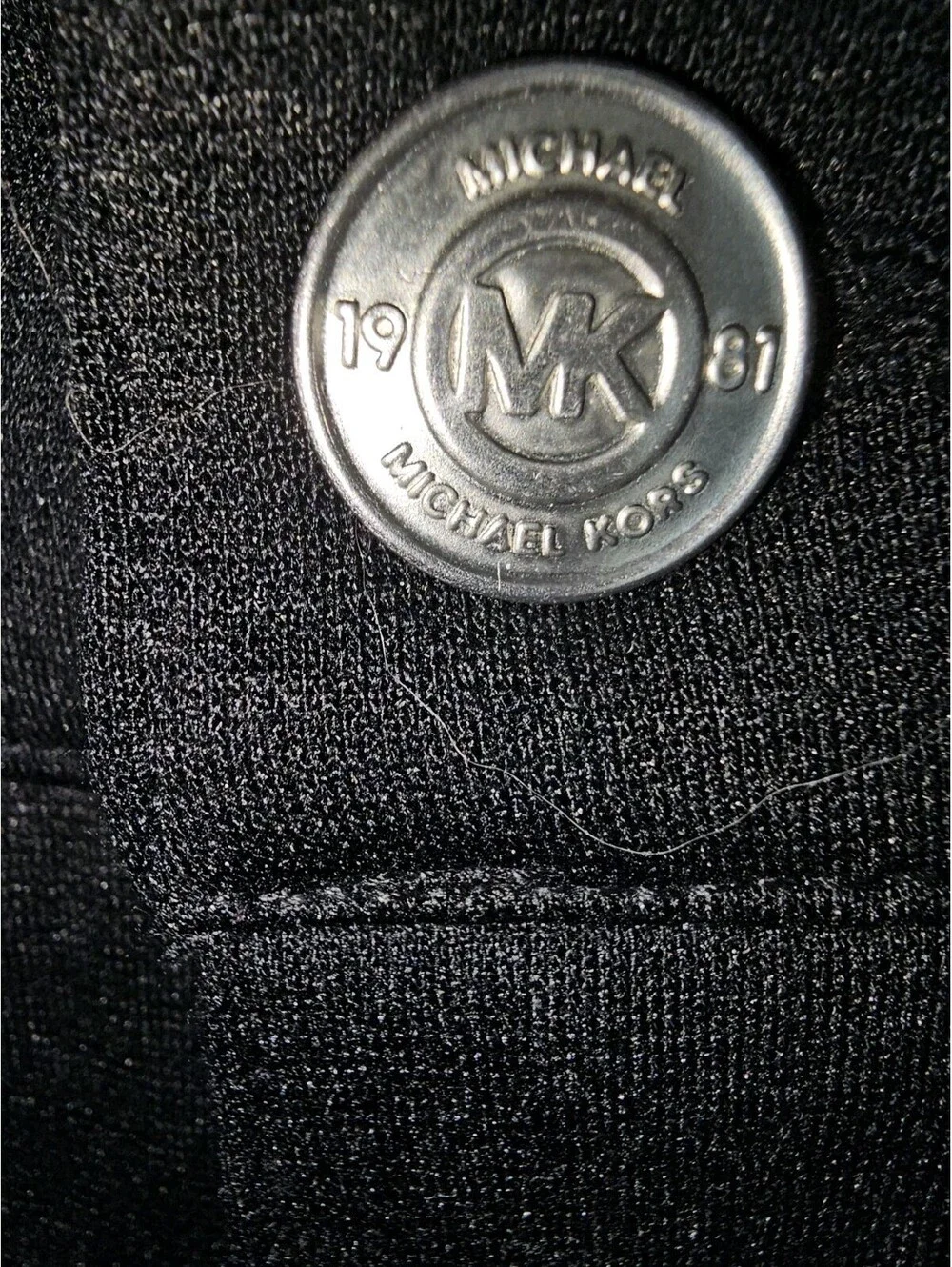 Michael Kors Women's Black Slim Straight Pants Size 2 Stretch Knit Polyester